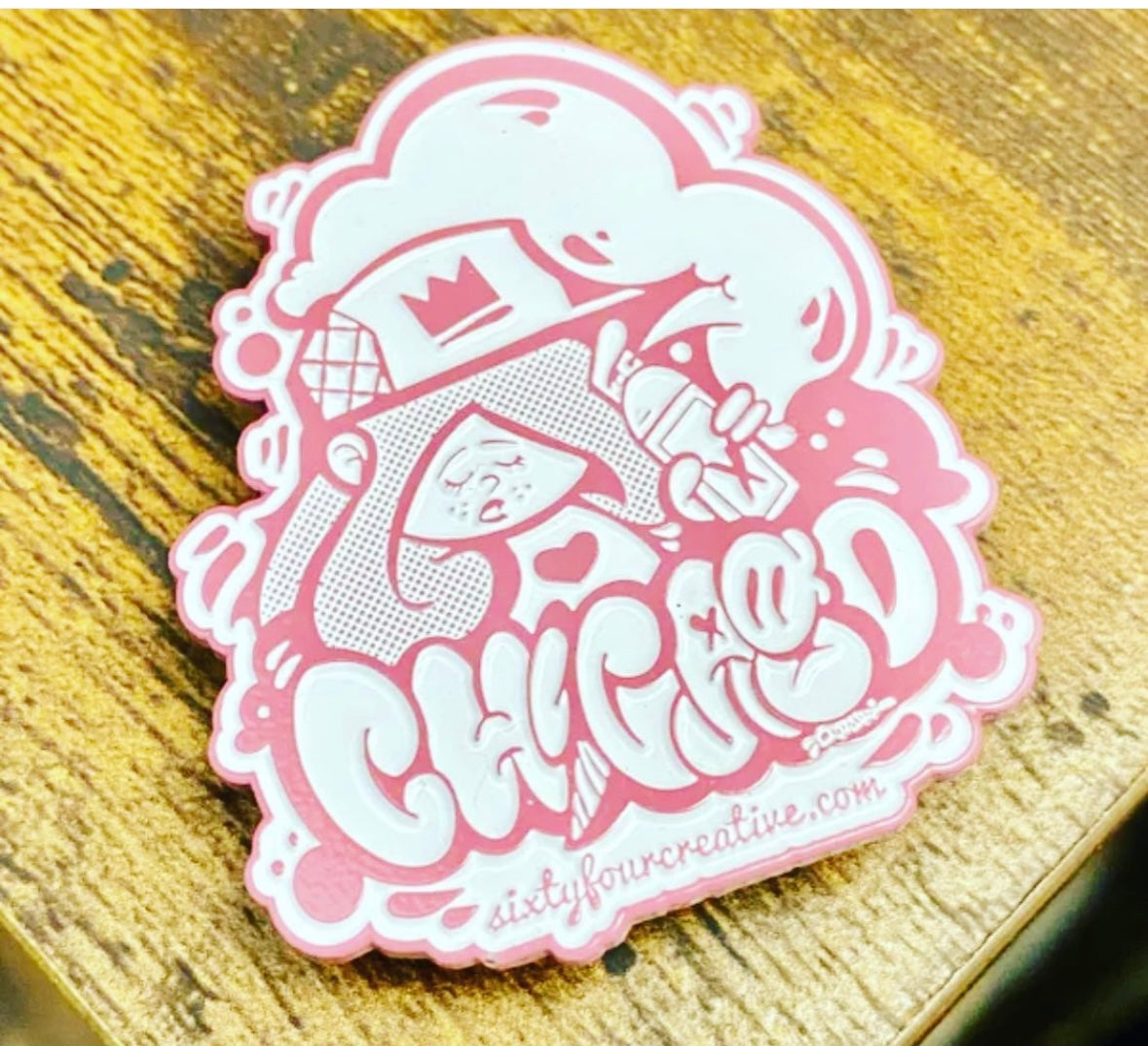 CHICAGO BETTY ENAMEL PIN