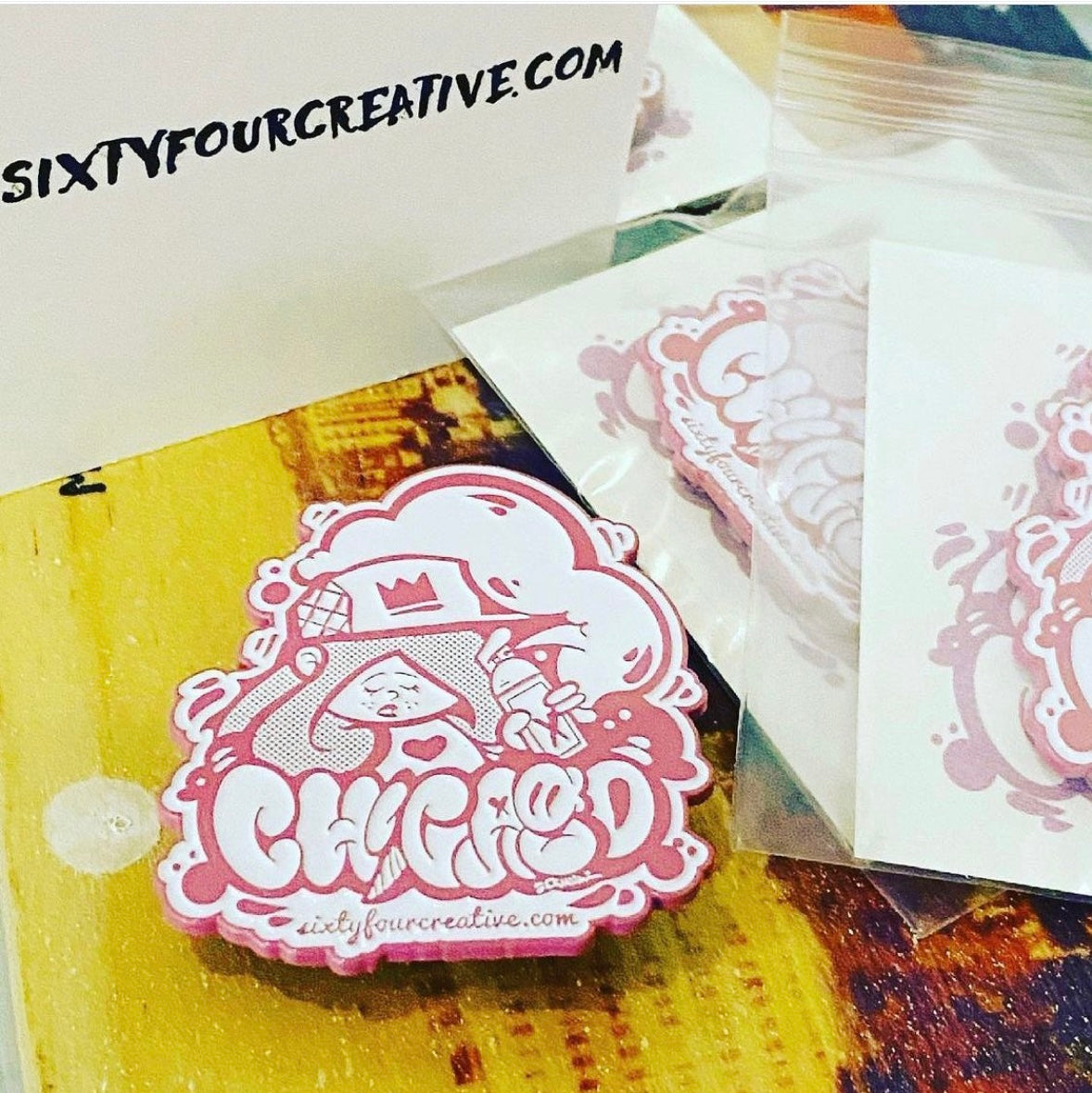 CHICAGO BETTY ENAMEL PIN