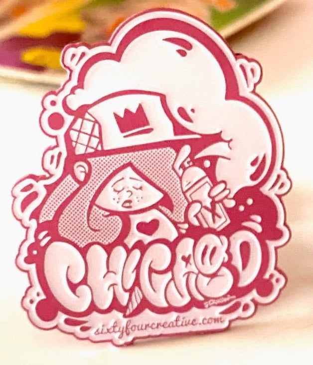 CHICAGO BETTY ENAMEL PIN